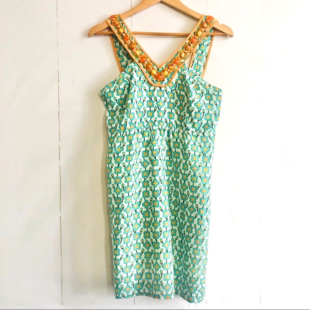 Jade Melody Tam Beaded Halter Dress